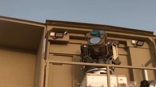 Испытания британского лазерного оружия DragonFire сняли на видео