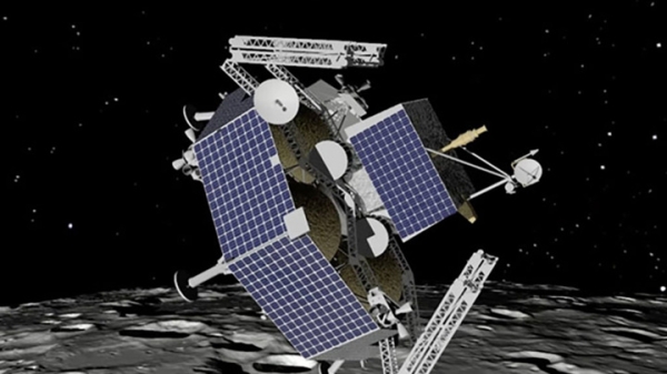 У американского лунного модуля возникли проблемы с ориентацией
